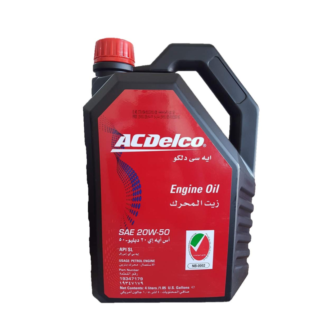 ACDELCO -20W-50-4L