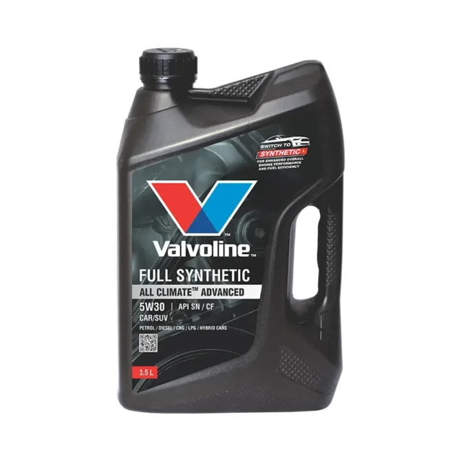 VALVOLINE FULLY SYNTHETIC ALL CLIMATE 5W-30-4L
