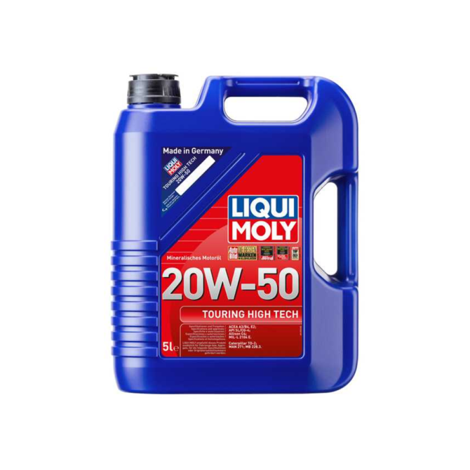 4L PU4 TOURING HIGH LIQUI MOLY GERMANY 20W-50,