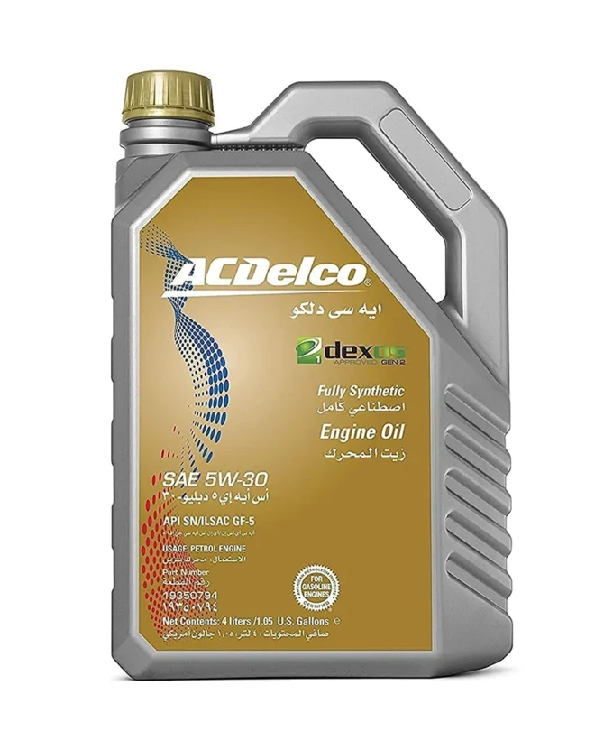 ACDELCO FULLY SYNTHETIC-SAE 5W-30-4L